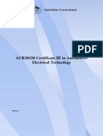 AUR30320 - R3 CIII Automotive Electrical Technology
