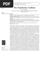 The - Napoleonic - PDF Comparative Public Administration