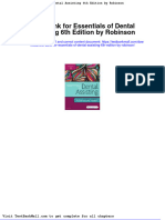 Full Download Test Bank For Essentials of Dental Assisting 6th Edition by Robinson PDF Full Chapter