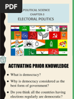 Electoral Politics PPT - Class 9
