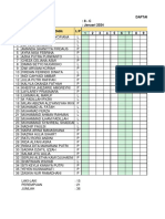 Daftar Hadir 8-C