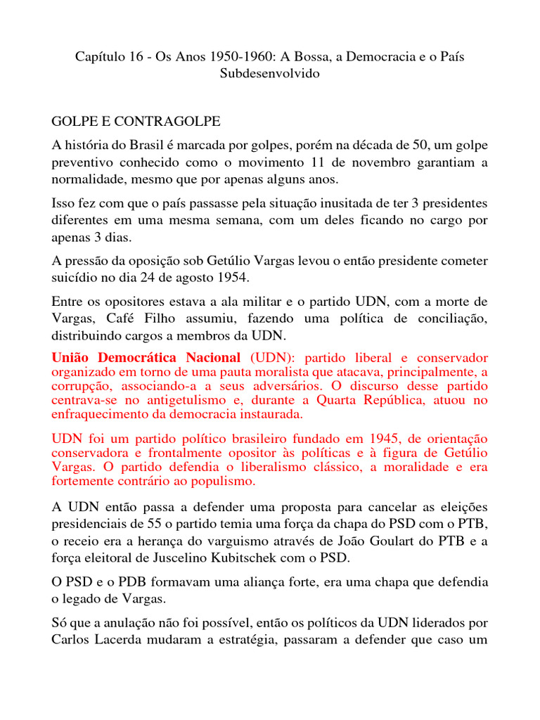 Golpe e Contragolpe | PDF | Governo | Brasil