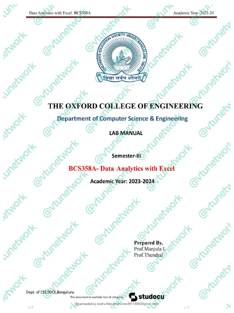Dae lab manual bcs358a pdf