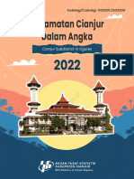 Kecamatan Cianjur Dalam Angka 2022