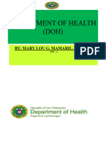 Department of Health Topic 4