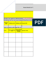 Nirf Patent Details - 2024