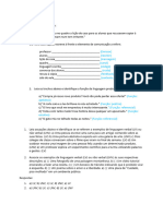 Exercícios Sobre A Comunicação - Linguagem, Elementos e Funções