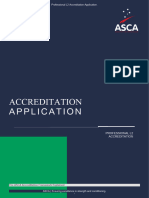 Asca Accred Professional l2 Info Application Eform