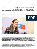 Clotilde Armand Anunță Că Procurorii Au Clasat A 12-A Plângere Pe Care PNL Şi PSD Au Făcut-O Împotriva Sa - E Disperare Mare Că Vin Alegerile"