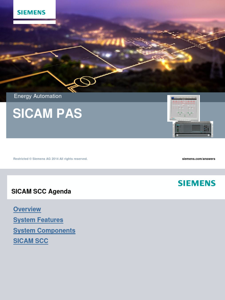 00 - Start SICAM | PDF
