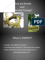 What Are Kinetic and Potential Energy?