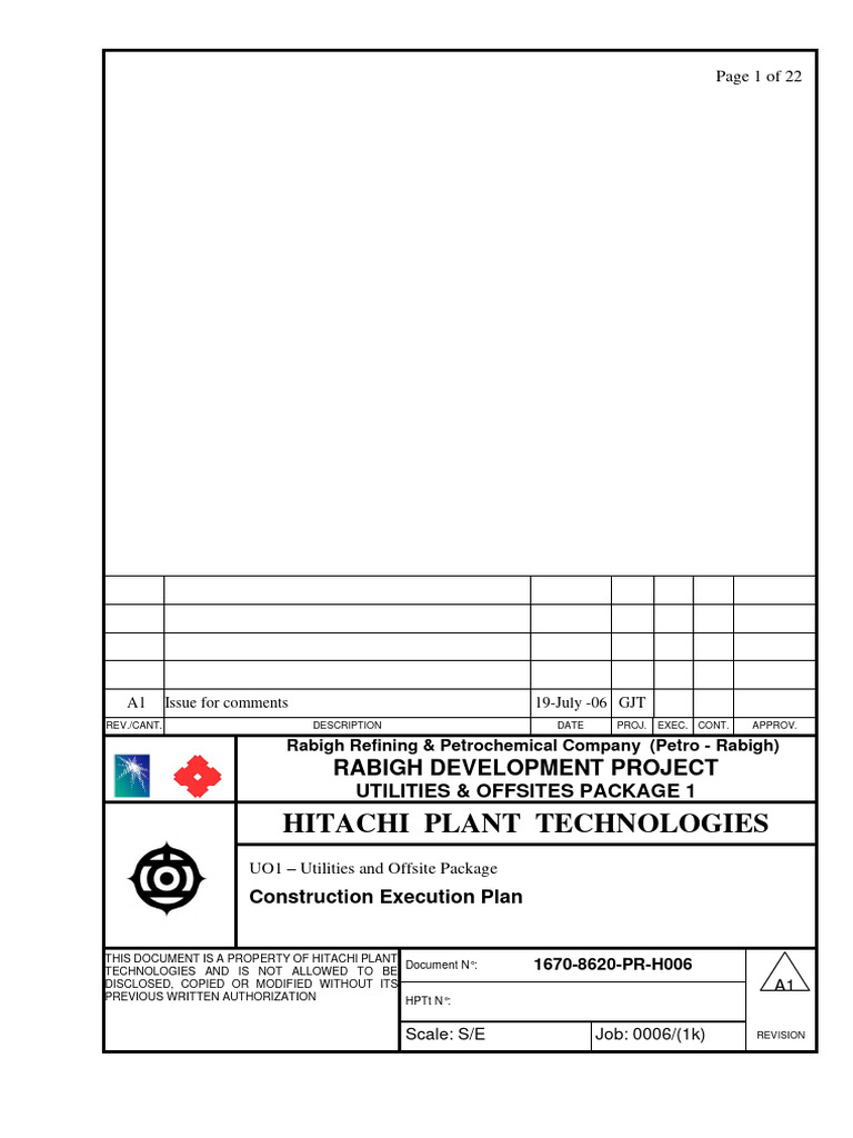 1670-8620-PR-H006 A1 (Construction Execution Plan) . | PDF
