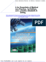 Full Download Test Bank For Essentials of Medical Laboratory Practice 1st Edition Constance L Lieseke Elizabeth A Zeibig PDF Full Chapter