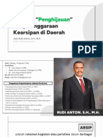 Strategi - Penghijauan - Penyelenggaraan Kearsipan Di Daerah