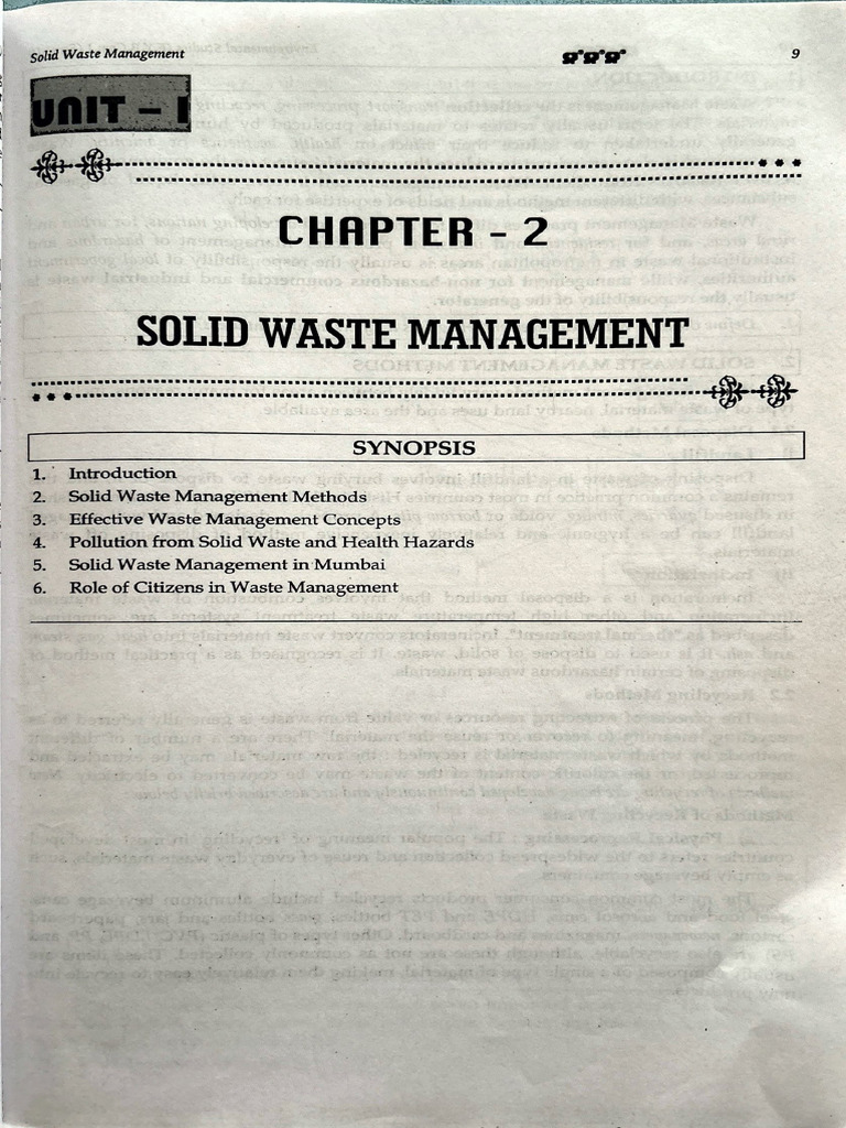 VEC Solid Waste Management | PDF