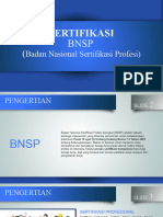 Sertifikasi - Kelompok 1 (BNSP)
