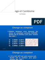 Change Et Cambisme-Cas Pratiques 1