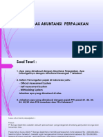 Tugas Dan Pemecahannya - Akuntansi Perpajakan