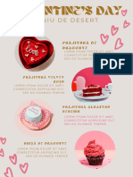 Pink Curly Heart Valentine's Day Dessert Menu (2)