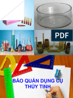 Bảo quản dụng cụ thủy tinh