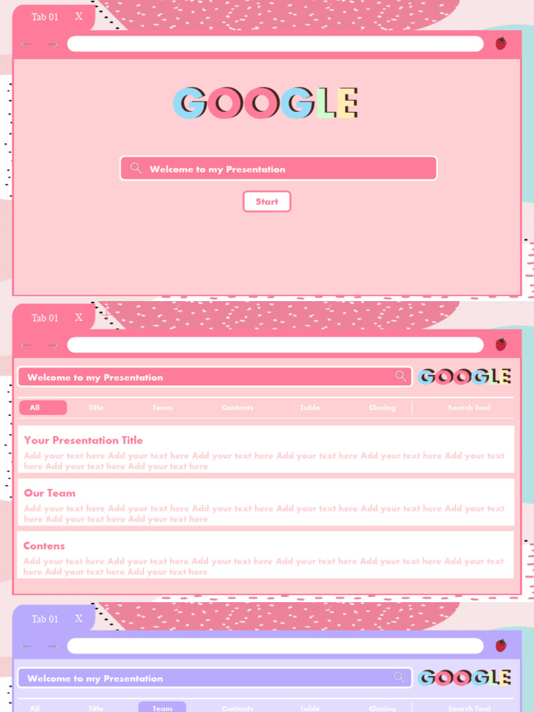 Google Presentation Template Guide | PDF | Software | Computing