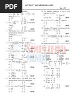 Class 12 Continuity & Differentiability PYQs | PDF | Teaching Methods ...
