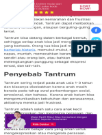 Tantrum - Penyebab, Gejala, Dan Penanganan Halodoc