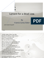 Lament For A Dead Cow