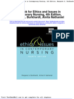 Full Download Test Bank For Ethics and Issues in Contemporary Nursing 4th Edition Margaret A Burkhardt Alvita Nathaniel PDF Full Chapter
