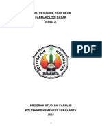 Buku Petunjuk Praktikum Farmakologi Dasar Bab 1-3 TGL 080124