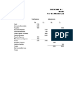 E 4-1 - Excel