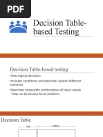 STM Unit4 DecisionTables