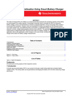 Application Note TI SoC Estimation Using Smart Battery Charger