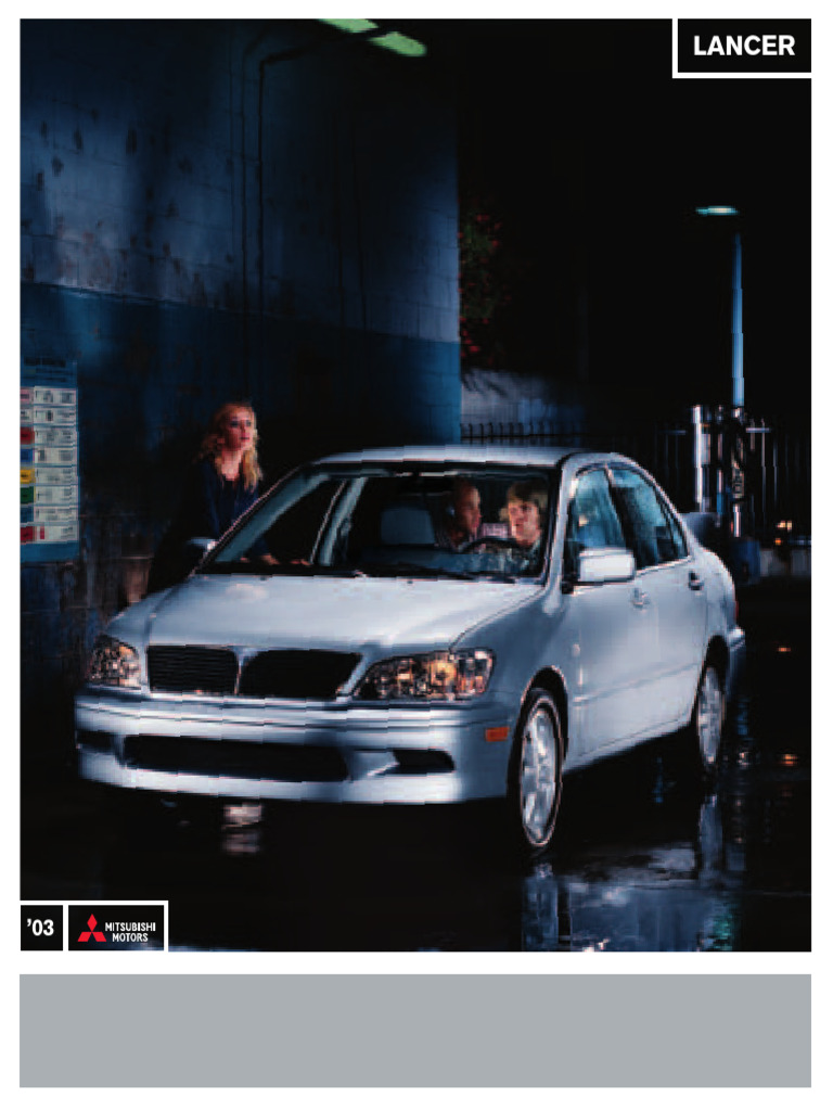 2003 MITSUBISHI LANCER REPAIR MANUAL PDF FREE visual data 6