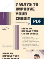 7 Ways To Improve Your Credit E-Book 