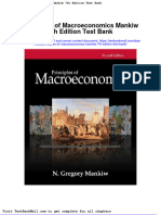 Full Download Principles of Macroeconomics Mankiw 7th Edition Test Bank PDF Full Chapter