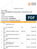 Lanka: S.No Date Description Debits Credits Balance