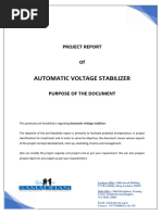 Automatic Voltage Stabilizer