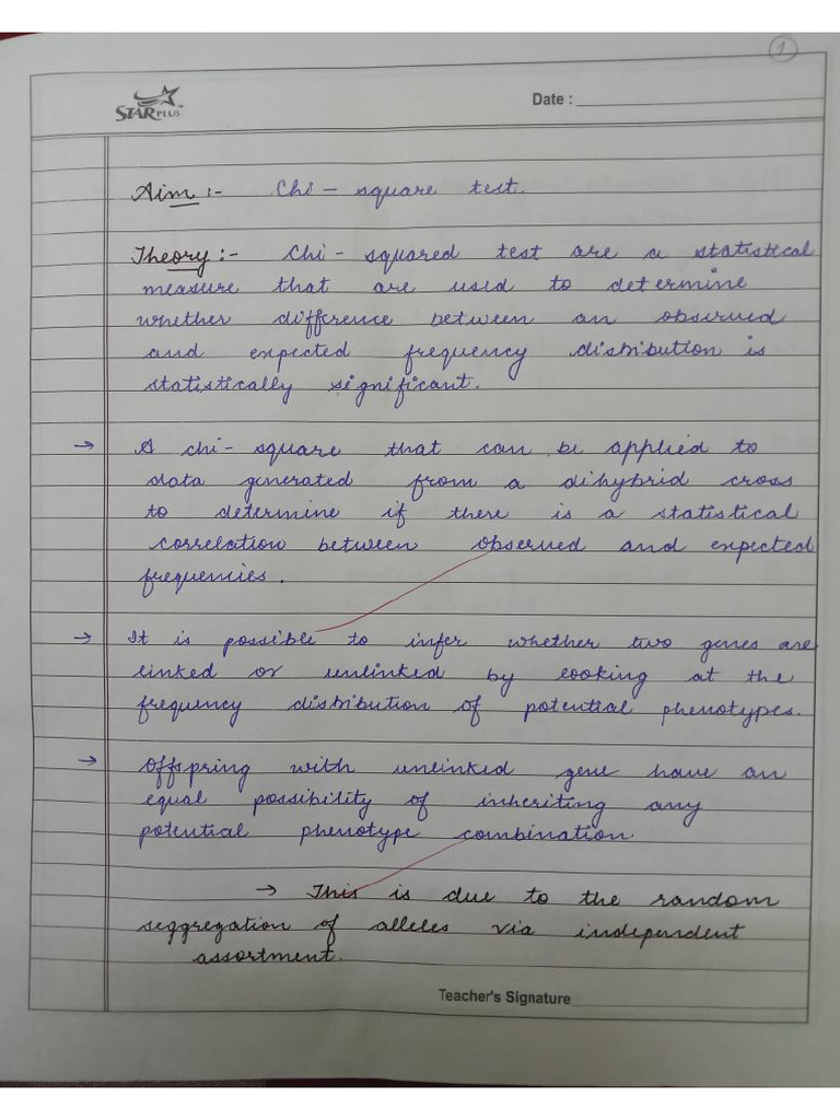 Genetics Practical File Pdf