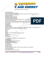 9th Science (Work and Energy) TEST PAPER-2