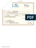 Priyanka Gupta NSDC Certificate