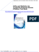 Full Download Probability and Statistics For Engineering and The Sciences Devore 8th Edition Test Bank PDF Full Chapter