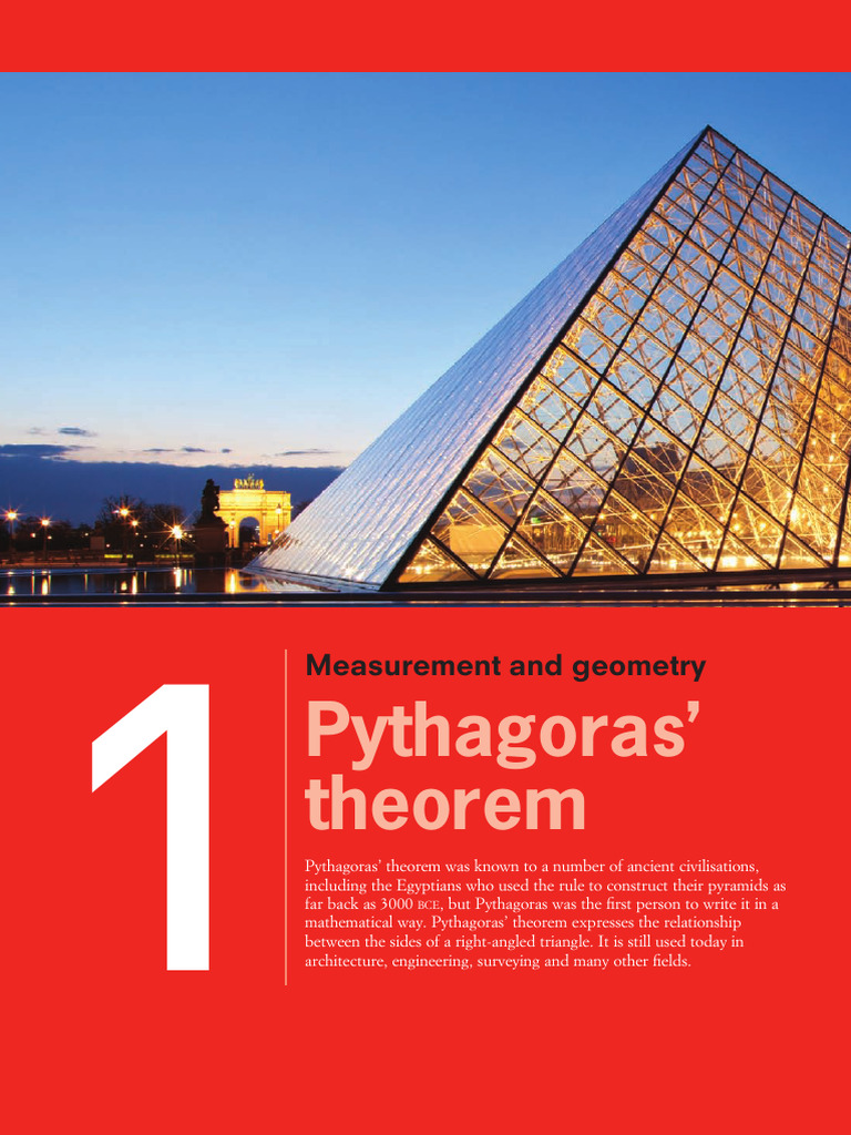 Chapter 1 pythagoras theorem unlock pdf triangle euclidean