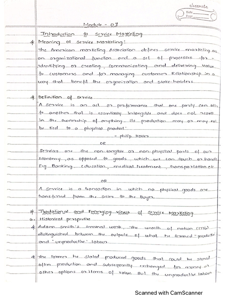 Kiran Service Marketing 1 Pdf