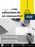 Requisitos Editoriales