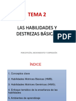 Tema 2. Las Habilidades y Destrezas Básicas