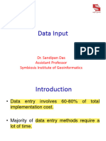 Data Input Lecture