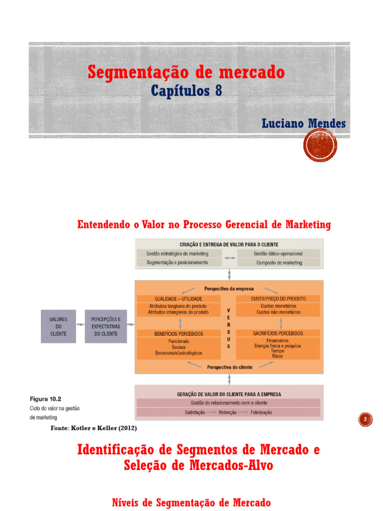 Segmentação de Mercado e Comportamento Online | PDF | Segmentação de ...