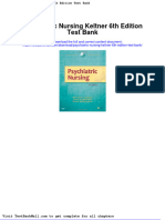 Full Download Psychiatric Nursing Keltner 6th Edition Test Bank PDF Full Chapter