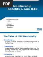 Benefits of IEEE Membership and Join IEEE